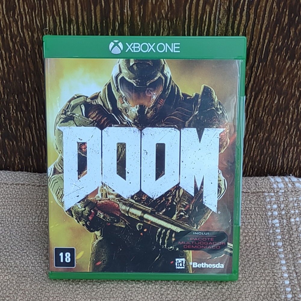 Doom Xbox One Video Game Complete